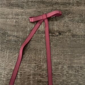 NWOT Rosey Mauve Hair Bow Clip